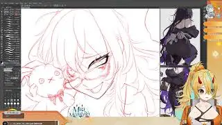 【NIKKE + ART】This Vtuber is BACK after 1 Year Hiatus! (fr this time)