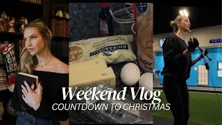 Уютные выходные перед Рождеством 🎄 | Тренажерный зал, цели на Новый год и праздничная выпечка