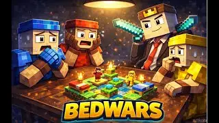 this time full rage match [BEDWARS] ||bloxd