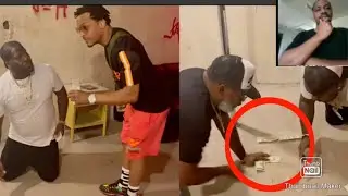 T.i  catches dudes  shooting dice and his Museum trap house reaction
