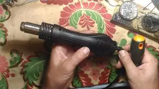 Паяльный фен что внутри.