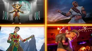 MK1 - All Kameo Performs Peacemaker Intros & Victory Poses