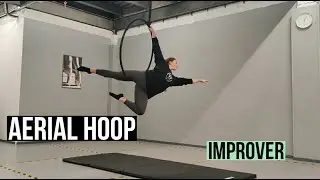 Aerial Hoop Routine Tutorial (Improver Level) | AIR Hoop