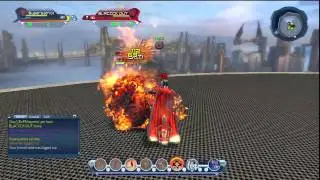 DC Universe Online-Superpatriot vs. Blaccck Out Rd. 2