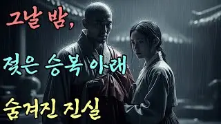 그날 밤, 젖은 승복 아래 숨겨진 진실 | 야담 오디오북 민담 설화 전설 옛날이야기