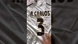 Pro Jersey Shop 2004/05 Real Madrid Home Retro Jersey Unboxing! #realmadrid #futbol #robertocarlos