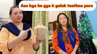 Asa kya ho gya k gulak toothna para(shahnaz vlog)