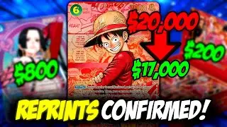 ПОДТВЕРЖДЕН ПЕРЕИЗДАНИЕ OP13 И EB03 &mdash; Цены на One Piece TCG скоро изменятся