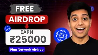 Ping Network Airdrop 🔥 | DePIN Testnet Se ₹30,000 Tak Kamao | Free Crypto Airdrop 2025