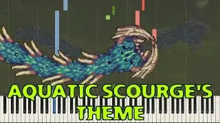 Outcast of the Sulphurous Seas (Piano) | Terraria Calamity Mod Music | Theme of Aquatic Scourge