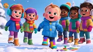 Learning 123 Snowman ❄️⛄ Fun Counting Song for Kids | Learn Numbers with Snowman