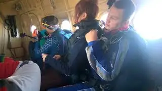 Полет на АН-2 с парашютистами