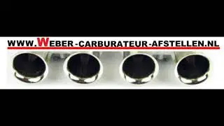 Volvo 2 liter 245 DL Dubbele  double  Weber 40 DCOE carburateur  carburetor  fine tune,