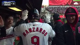 He's the MAN! Kyle Manzardo homers to give the Guardians the lead in ALCS Game 3!