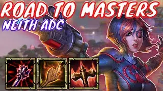 ROAD TO MASTERS DIVISION | Smite Season 8 Ranked Conquest | Neith ADC W/Martyn