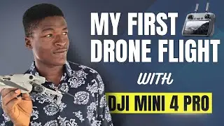 My First Drone Flight with DJI Mini 4 Pro