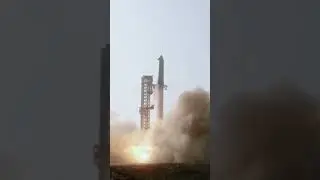 Slow mo shot of Starship Flight 9 | #Spacex #Starship #Mechazilla #Shorts #space #cosmicperspective