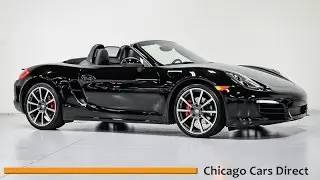 Chicago Cars Direct Reviews Presents a 2014 Porsche Boxster S PDK - WP0CB2A80ES141346