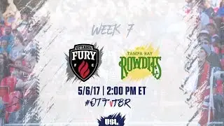 USL LIVE - Ottawa Fury FC vs Tampa Bay Rowdies 5/6/17