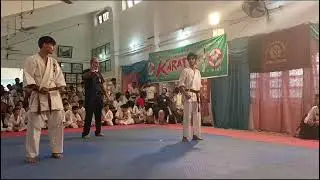 karate Demonstration on the 25th National Championship at Atta Butt Dojo Railway stadium lahore