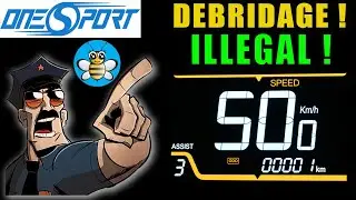 🟣🟡 Débridage vélo électrique One Sport Global OT 08 🟡🟣