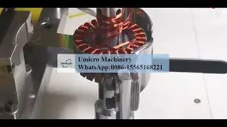 Multi Slot Brushless Motor Motor Stator Winding Machine 8 Wire Parallel Winding