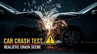 Car Accident Scene for Road Safety Awareness | Ultra Realistic CGI&rdquo;