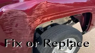 2015 Chevy Silverado Bedside Dent Repair Can it Be Fixed!