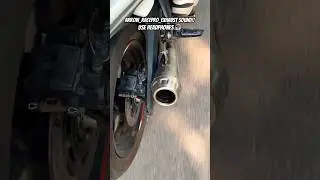 Arrow exhaust in NS400z 🥺❤️ #dream #ns400 #shorts #ytshorts #arrowexhaust