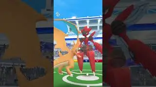 Solo Mega Scizor in Pokemon Go#pokemon #megaevolution #pokemongo #megascizor