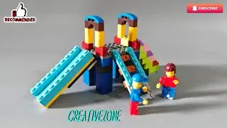 How To Build a LEGO Slide | Easy DIY Building Blocks Instructions! #lego #diy #slide
