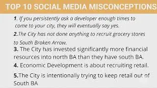 Economic Development Impact July 2020 - Social Media Misconceptions