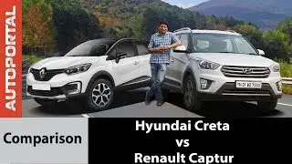 Hyundai Creta vs Renault Captur - Comparison Review - Autoportal
