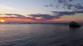 Alba d' autunno a Numana Alta