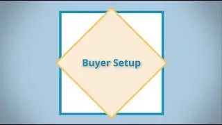 How to setup Buyers