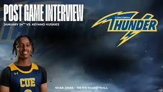 Post Game Interview - Shak Jama - Men&rsquo;s Basketball vs. Keyano Huskies - January 24th, 2026