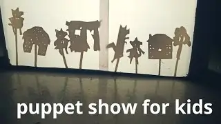 How to make shadow puppet theater for kids