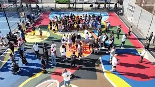 Malik Roberts (curated by Moe Harkless), Marconi Park, Queens, NY (2022)
