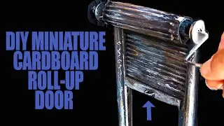 This DIY Miniature Roll-up Door Actually Opens and Closes!
