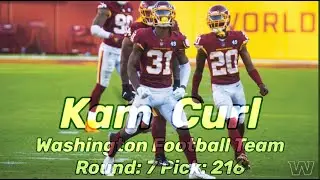 Kam Curl COMPLETE ROOKIE Highlights | 7th Round GEM💎 TOP ROOKIE SAFETY🤯 | Washington Football Team