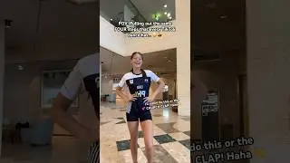 The same old FOUR TikTok steps!! 💝😂✨(POV: Me being pushed into the dance circle!) #shorts  #zara