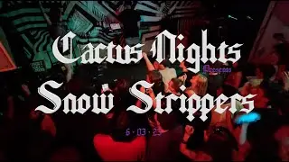 Snow Strippers • Cactus Nights • Live Set 6/03/23