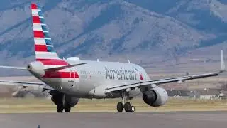 Plane Spotting at KBZN, 11/08 - 11/09/2021 (60fps)