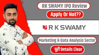 RK Swamy IPO Review | Apply Or Not?? | Jayesh Khatri