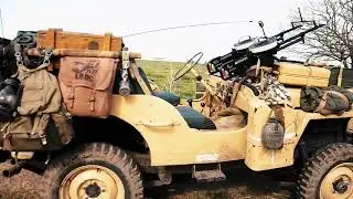 Las REPLICAS colocadas (Ametralladoras Vickers Go Mark I)