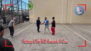 Anthony & Ray |VS| Giancarlo & Cisco | 1WB B2W Handball Doubles Tournament @DeWitt Park | 01/11/26
