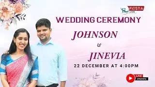 Wedding Reception Of Johnson & Jinevia