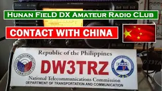 Contact With CHINA Hunan Field DX Amateur Radio Club | BD7DT | CQ WPX SSB