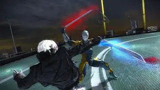 MGS4 Coat Raiden  Vs Gray Fox