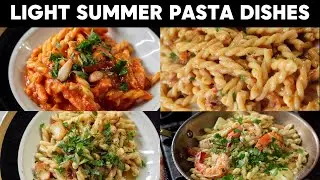 Light Summer Pasta Dishes: Garlic, Shrimp Diavola & My Personal Favorite